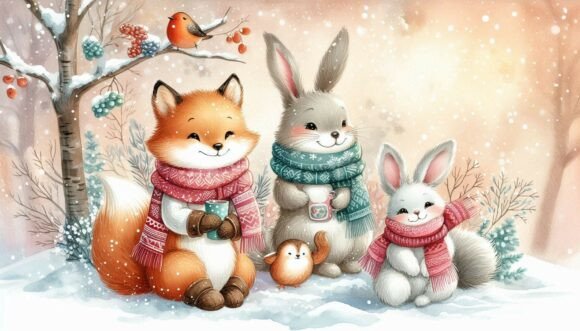 Download Cozy Winter Illustration - Cozy winter illustration Collection
