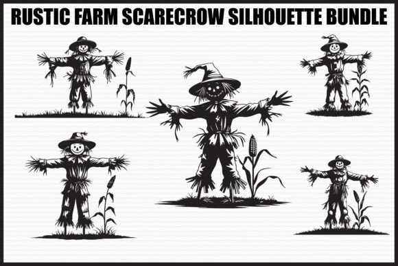 Download Rustic Scarecrow Farm Bundle - Scarecrow farm Collection
