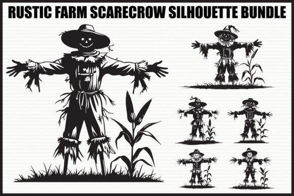 Download Rustic Scarecrow Farm Bundle - Scarecrow farm Collection